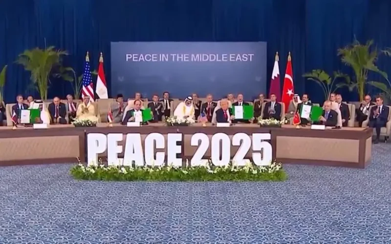 لقطات حصرية من قمة شرم الشيخ للسلام في وثائقي صحاب الأرض